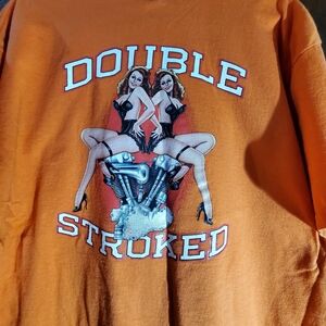 Delta Orange Pro Weight Tee